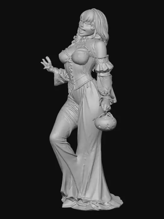 3D model for Halloween Vampiress