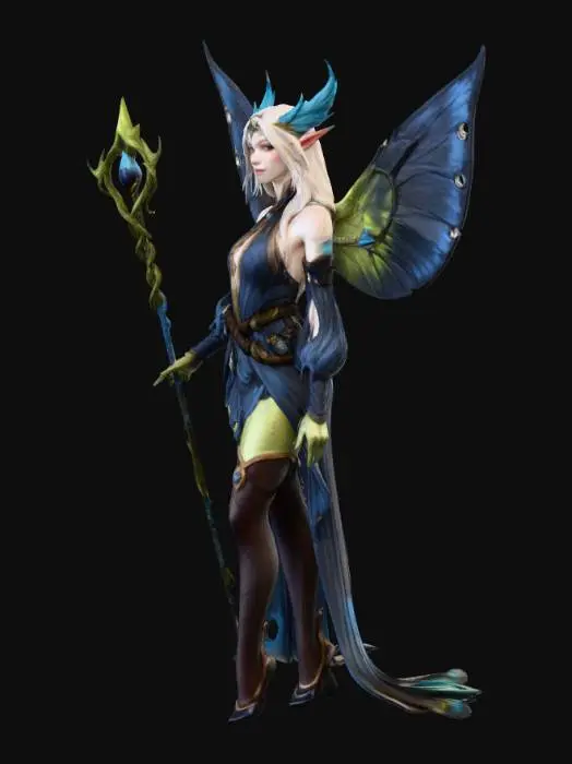 3D model for Enchanted Forest Guardian