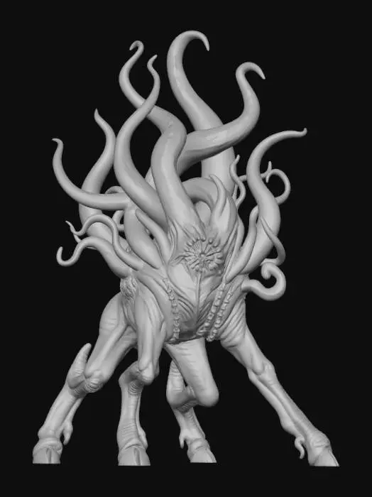 3D model for Dark Young of Shub-Niggurath
