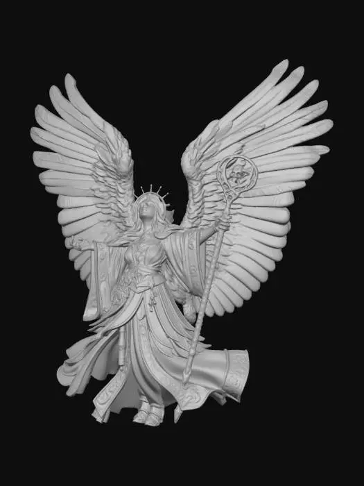 3D model for Azure Seraph Ascendant