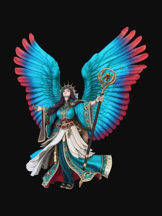 3D model for Azure Seraph Ascendant