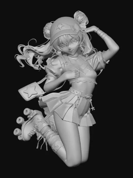 3D model for Skybound Skater