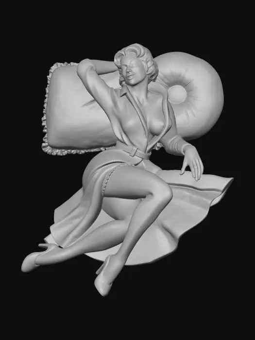 3D model for Crimson Seduction
