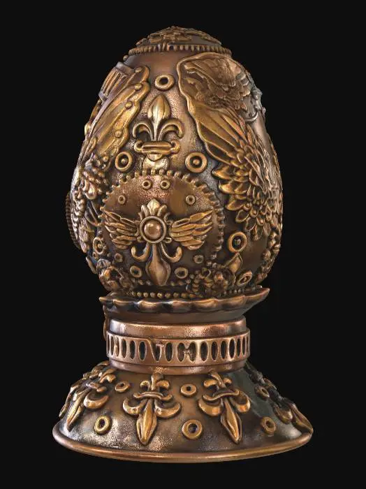 3D model for Steampunk Easter Egg, #EasterEgg2026#