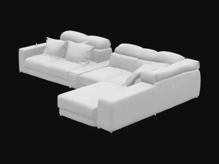 3D model for Living Room Comfort