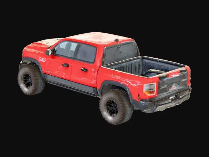3D model for White Beast Truck