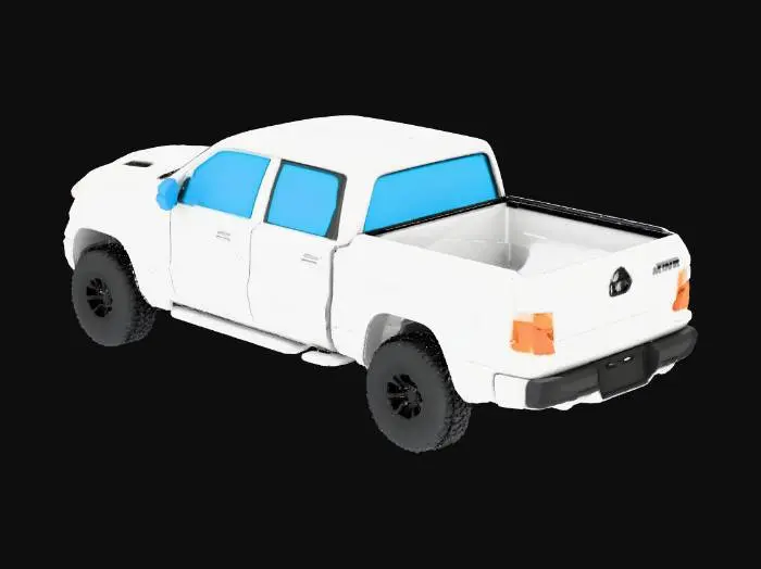 3D model for Yellow Thunder