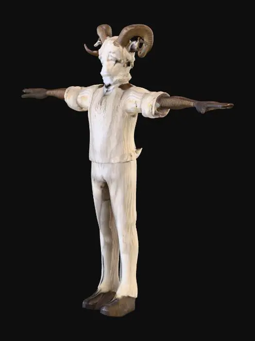 3D model for Ram Character