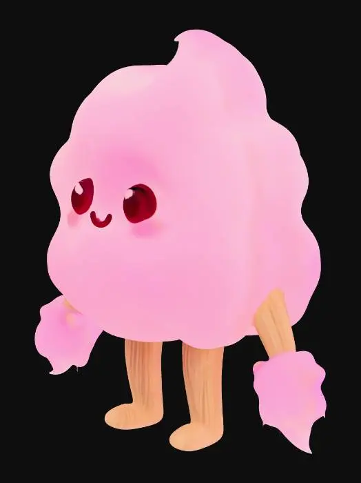 3D model for Cotton Candy PIXIE