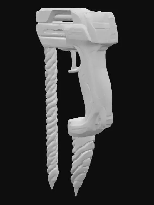 3D model for Futuristic Power Drill