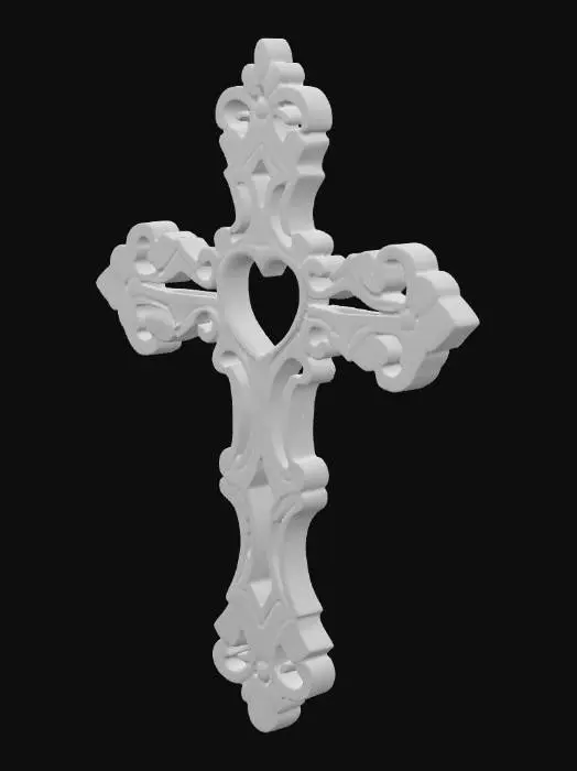 3D model for Heartfelt Cross
