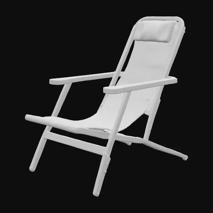 3D model for beach chair minimalist
