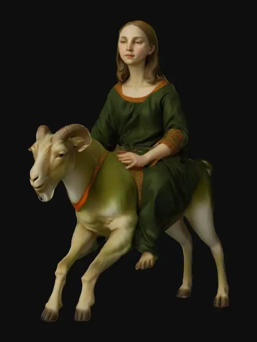 3D model for Mystical Ride, #AroundTheWorld#