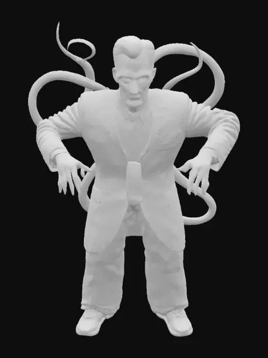3D model for Transformation into True Eldritch Form