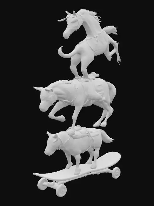 3D model for The secret to achieve enlightenment