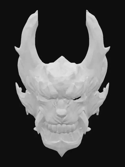 3D model for Dark Tiger Helmet Cosplay