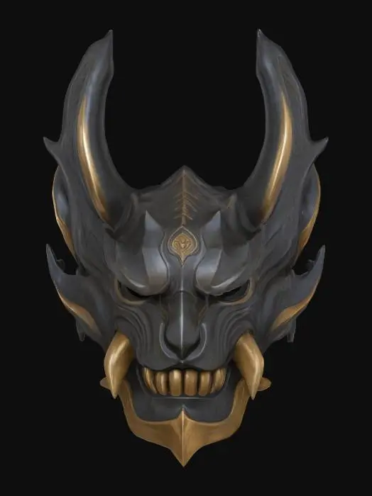 3D model for Dark Tiger Helmet Cosplay