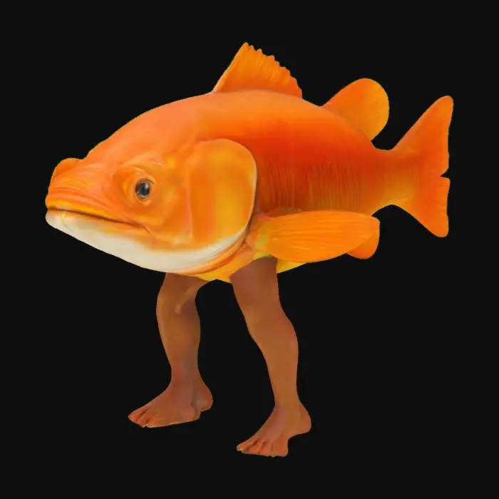 3D model for Fishwalker