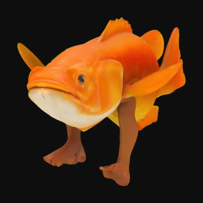 3D model for Fishwalker