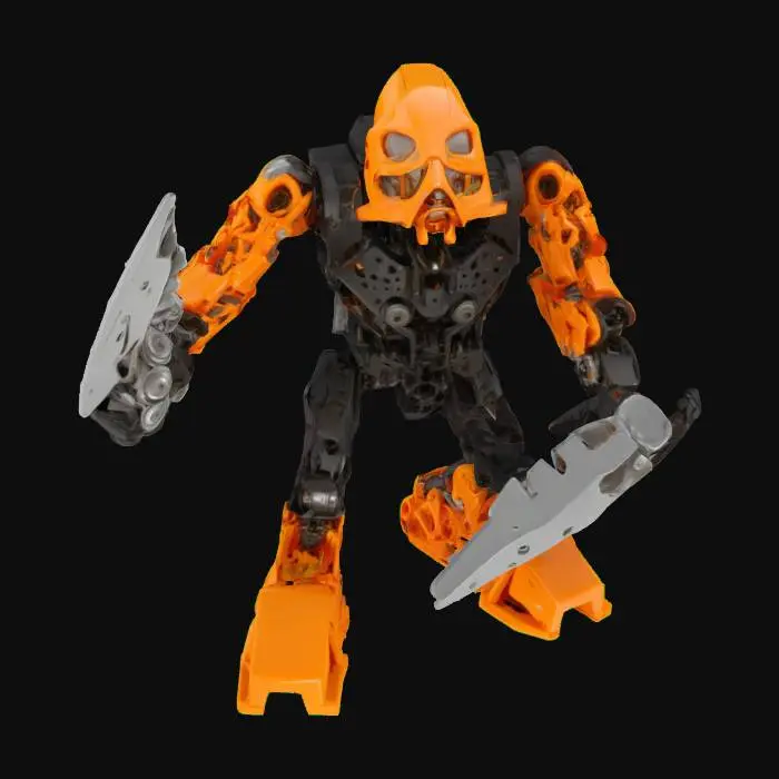 3D model for Bionicle Warrior