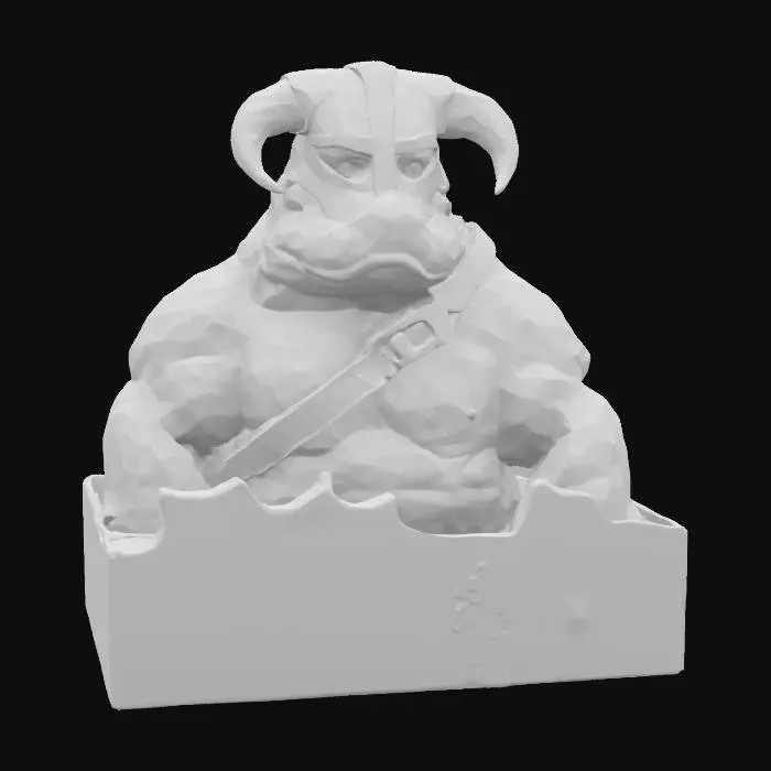 3D model for Dragonborn Monke Warrior