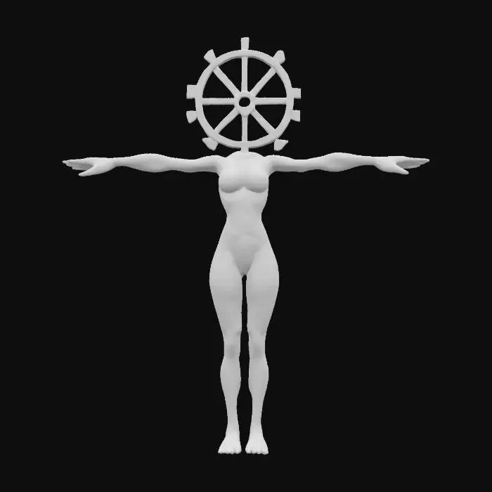 3D model for Clockwork Woman - Felicia