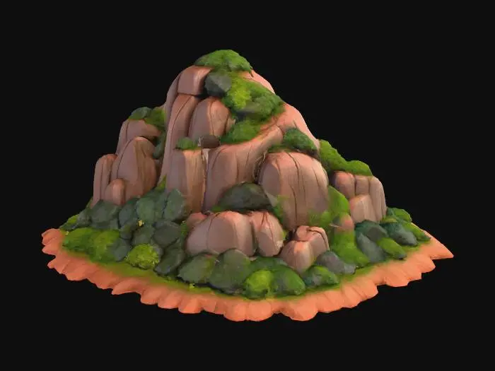 3D model for Mountain