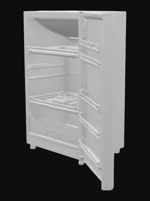 3D model for Refrigerator Open