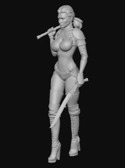 3D model for Warrior Sentinel