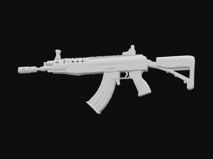 3D model for A high poly/high resolution, ultra realistic, FAMAS F1, Assault Rifle