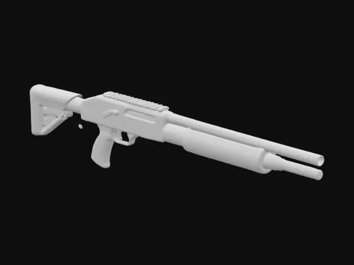 3D model for A high poly/high resolution, ultra realistic, M1014 (M4 Super 90), Shotgun