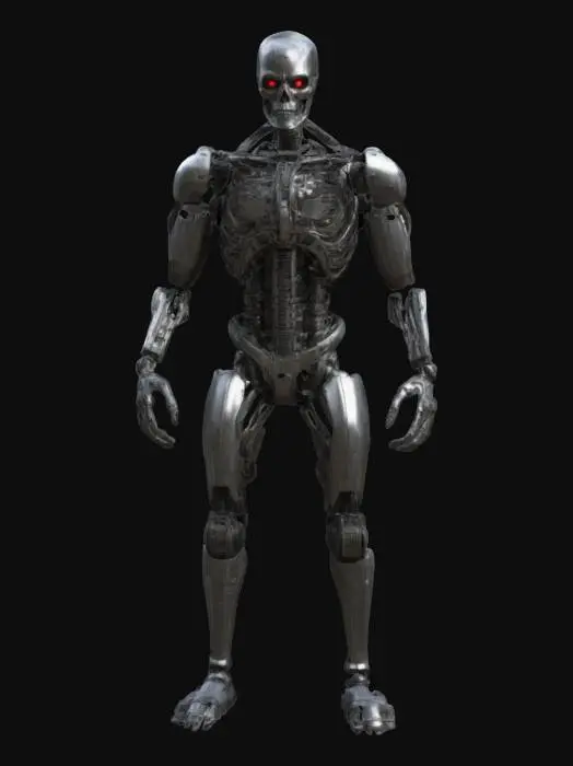 3D model for A highly detailed, high poly, high resolution 3d model of the T-800 (the Terminator).