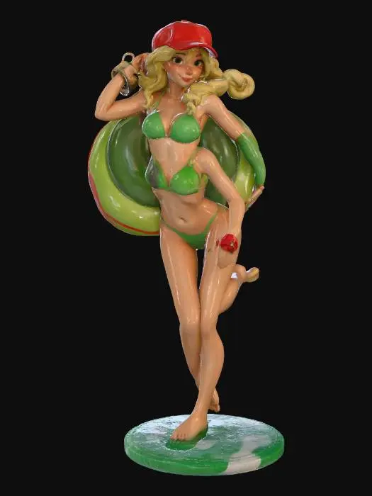 3D model for Summer Dreams double torso girl