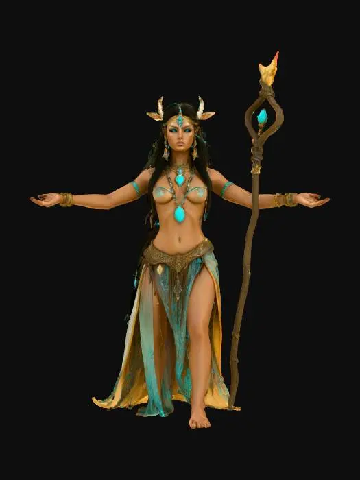 3D model for Desert Enchantress