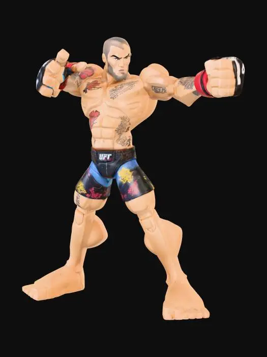 3D model for UFC Action Figure