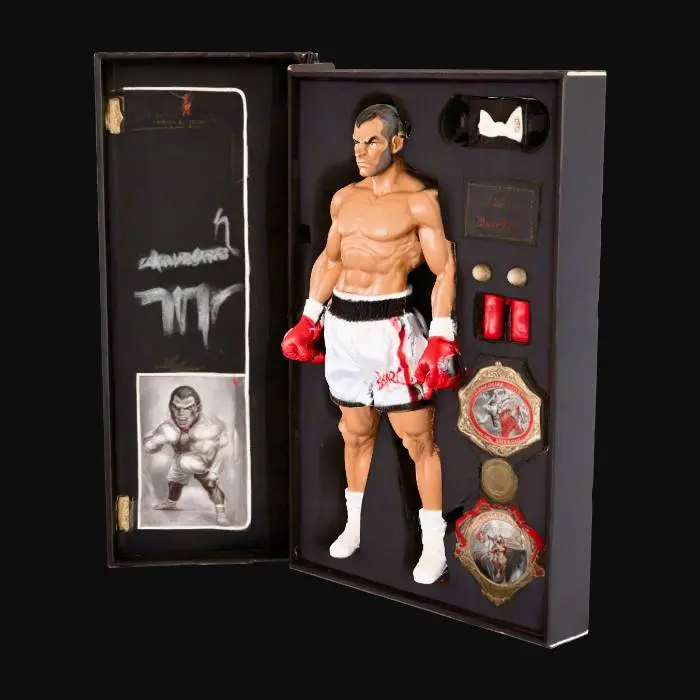 3D model for Boxing Champion Display