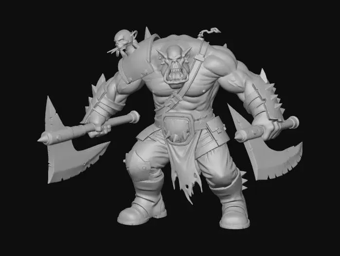3D model for Orc Warlord's Fury