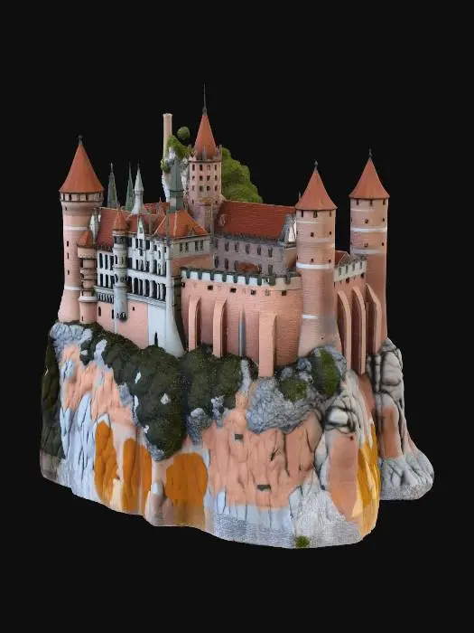 3D model for Cliffside Citadel