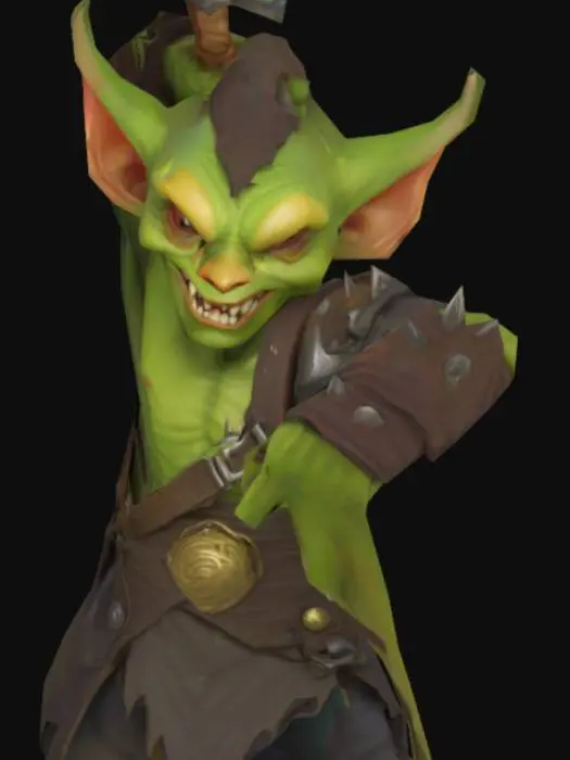3D model for Goblin de Solo Leveling