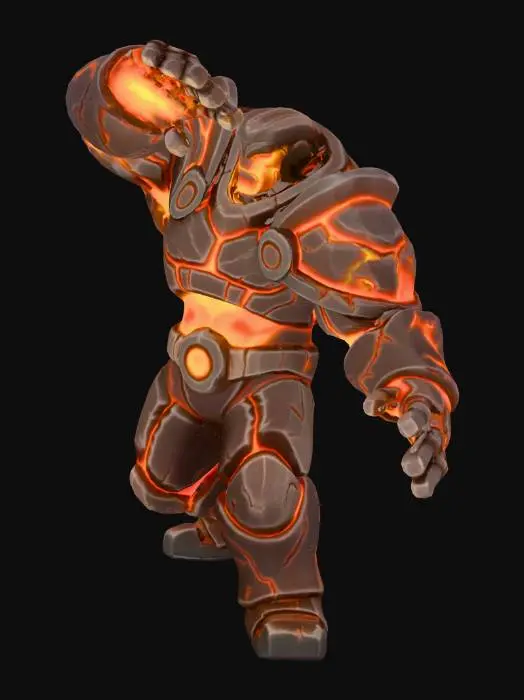3D model for Molten Guardian