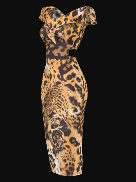 3D model for Leopard Elegance