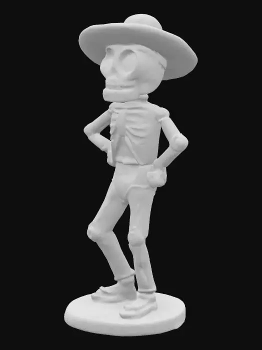 3D model for Skeleton Fiesta