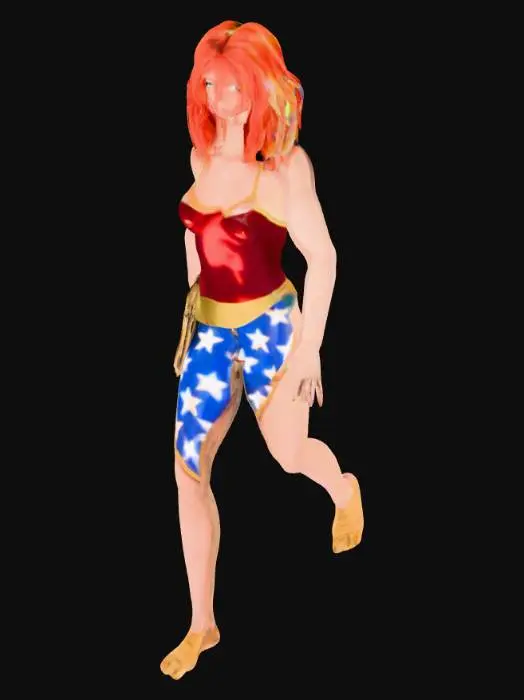 3D model for Wonder Cosplay