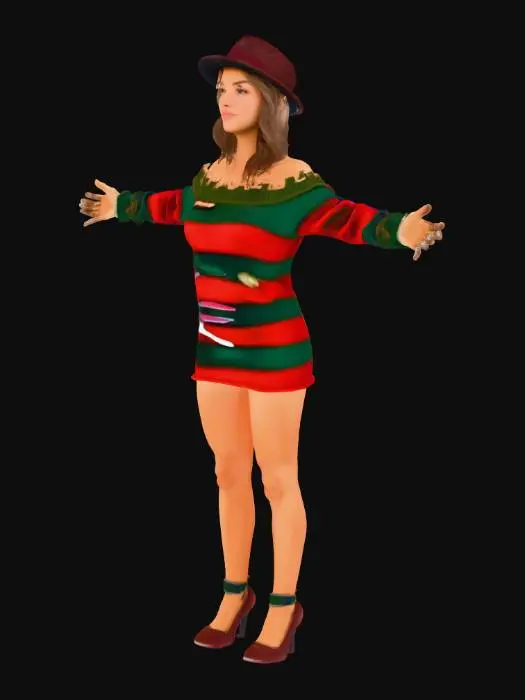 3D model for Freddy's Fashion