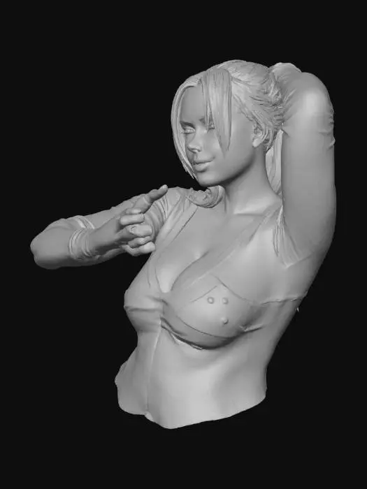 3D model for Unknown Portrait