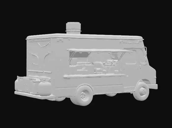 3D model for Taco Truck Fiesta, #food#