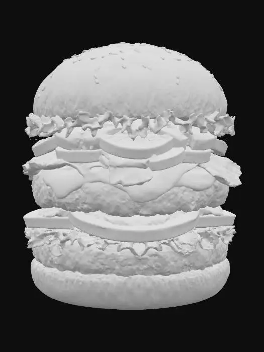 3D model for Stacked Delight, #food#