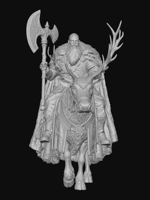 3D model for Warrior Claus, #Christmas2025#