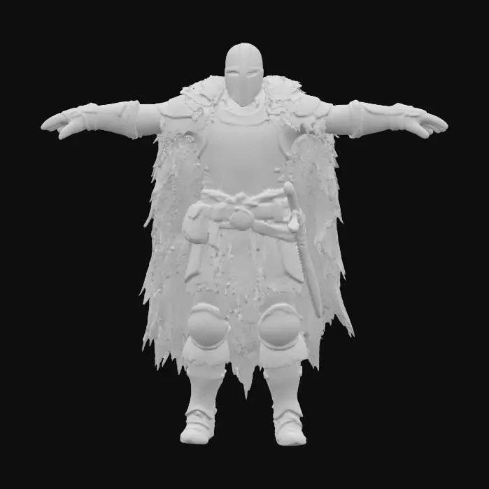 3D model for Glacial Rune Knight, #PBR#