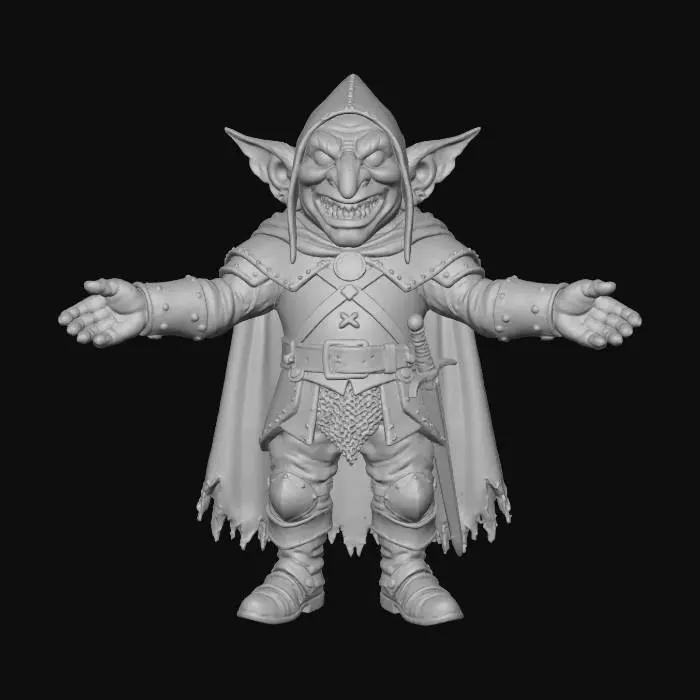 3D model for Goblin Trickster, #Halloween2025#